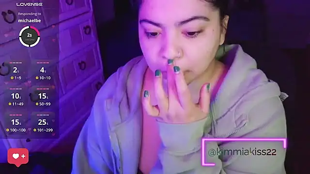 kimmiakiss22 online show from March 15, 2026, 1:55 am