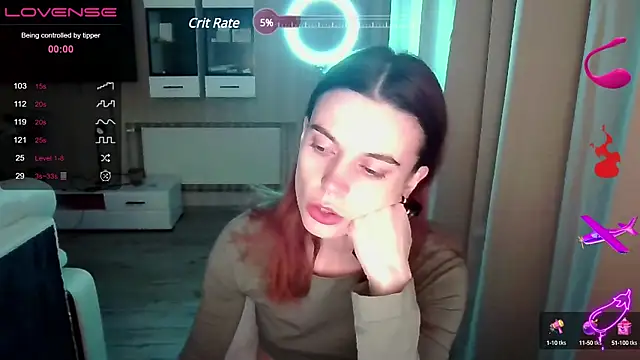 RinaDevil online show from February 8, 2025, 6:55 pm