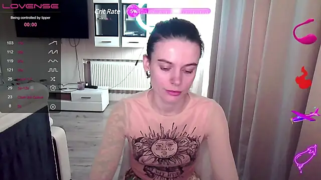 RinaDevil online show from February 17, 2025, 1:10 pm