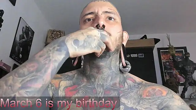 DEATHINK666XX online show from March 5, 2025, 9:26 pm