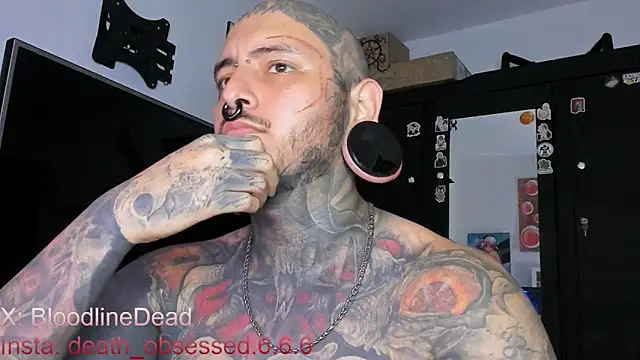 DEATHINK666XX online show from March 11, 2025, 7:03 pm