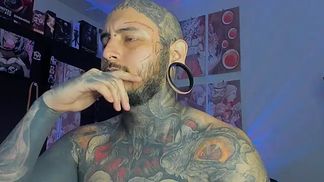 DEATHINK666XX online show from October 23, 2025, 5:55 pm