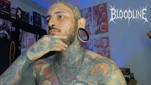 DEATHINK666XX online show from October 26, 2025, 4:46 pm