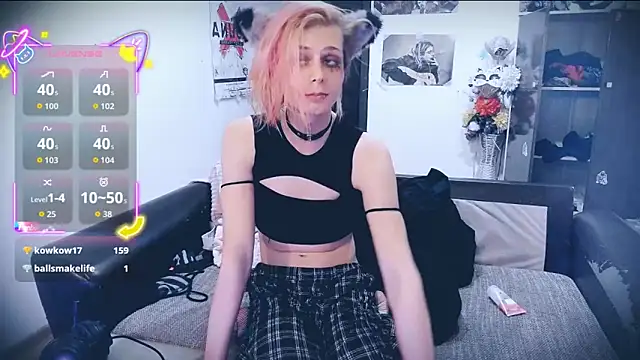 Littlepinkcat online show from September 26, 2025, 10:36 pm