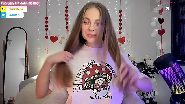 Snapshot of ImKeira chatting on February 15, 2026, 8:05 pm ImKeira online show from February 15, 2026, 8:05 pm