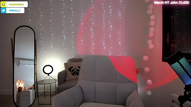 ImKeira online show from March 23, 2026, 7:51 pm