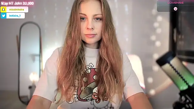 ImKeira online show from May 29, 2026, 7:56 pm