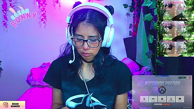 Roxanbunny1 online show from January 12, 2026, 1:33 am