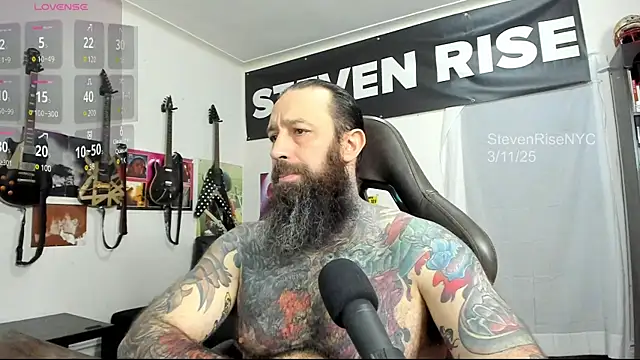 StevenRiseNYC online show from March 11, 2025, 10:42 pm