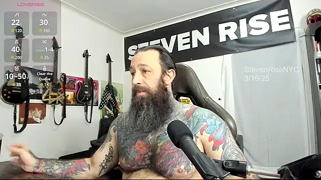 StevenRiseNYC online show from March 19, 2025, 12:12 pm