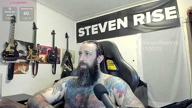 StevenRiseNYC online show from December 1, 2025, 1:21 am